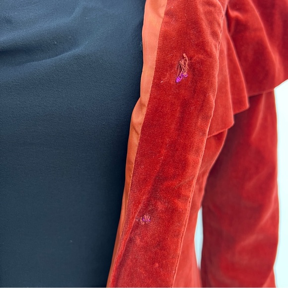 VTG Burnt Orange Princess Coat - Picture 9 of 16